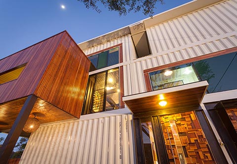 shipping container house